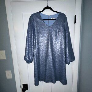 Tyler  Boe Porter Sequin Dress -Dove - M